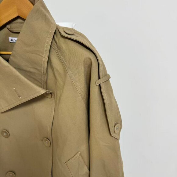 NWOT ！Acne Studios Oriso double-breasted twill jacket - Picture 8 of 14